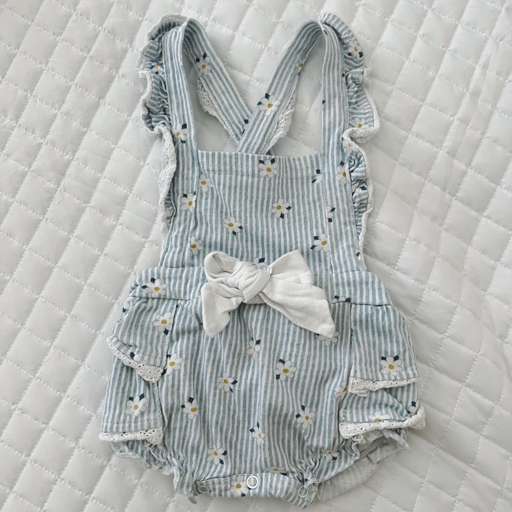 Floral Baby Romper